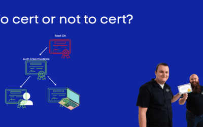 When should I use certificate authentication?